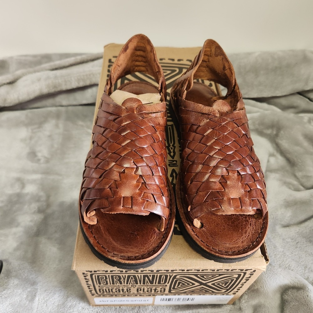 Brand X Huaraches Women's Tan Size 6 Huaraches Boot Sandal
